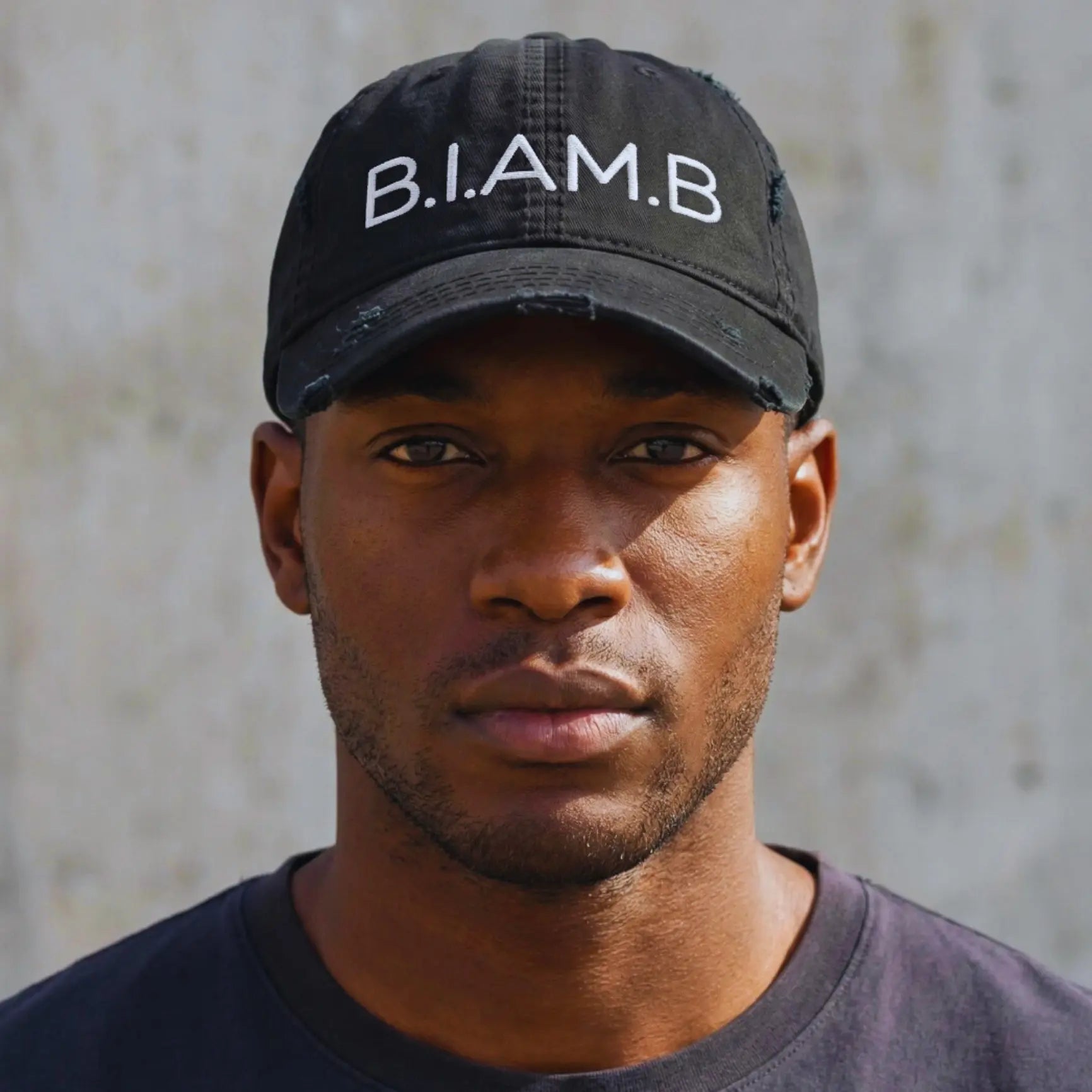 B.I.AM.B Distressed Dad Hat — “Every Choice Has Power” Edition" B.I.AM.B