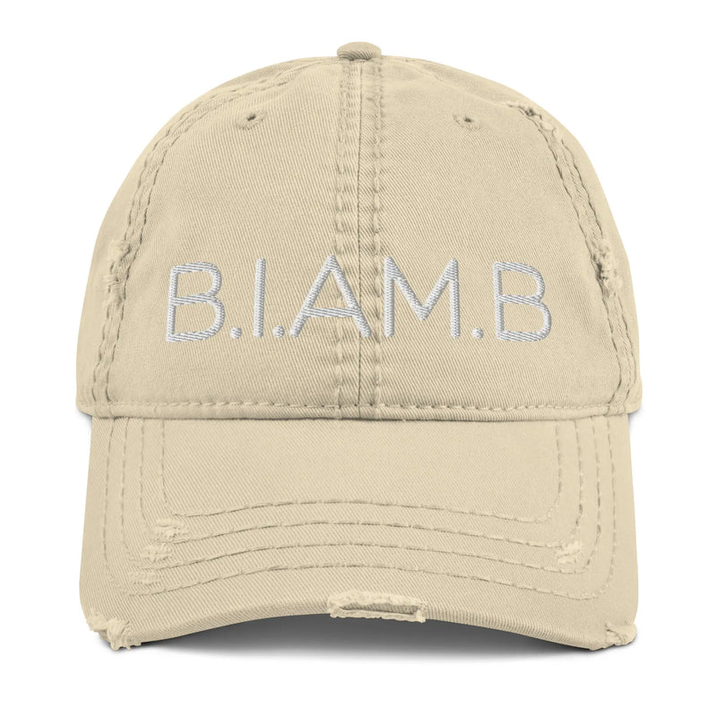 B.I.AM.B Distressed Dad Hat — “Every Choice Has Power” Edition - B.I.AM.B