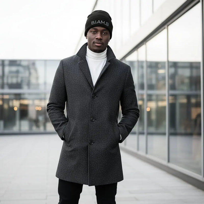 B.I.AM.B Embroidered Beanie — “Unconquerable” Edition - B.I.AM.B