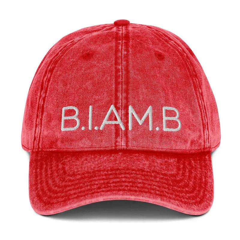 B.I.AM.B Embroidered Dad Hat — “Wear Your Power” Edition - B.I.AM.B