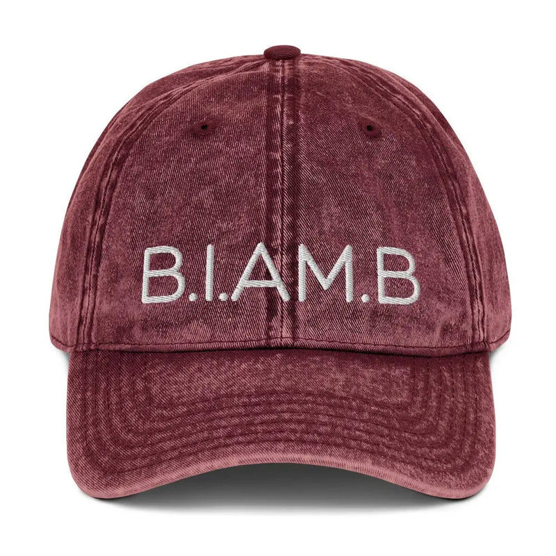 B.I.AM.B Embroidered Dad Hat — “Wear Your Power” Edition - B.I.AM.B