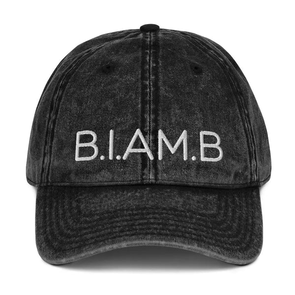 B.I.AM.B Embroidered Dad Hat — “Wear Your Power” Edition - B.I.AM.B