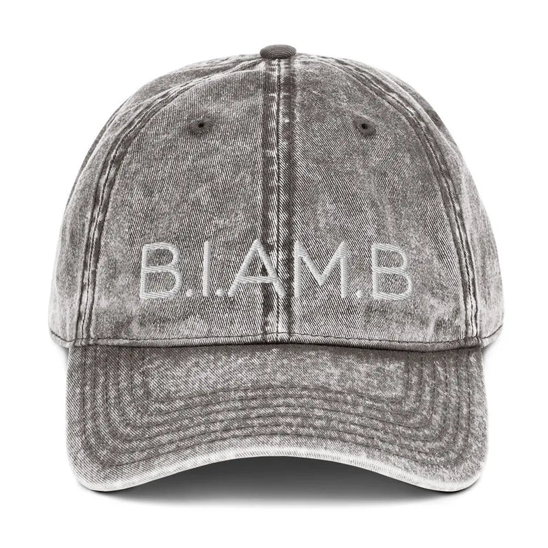 B.I.AM.B Embroidered Dad Hat — “Wear Your Power” Edition - B.I.AM.B