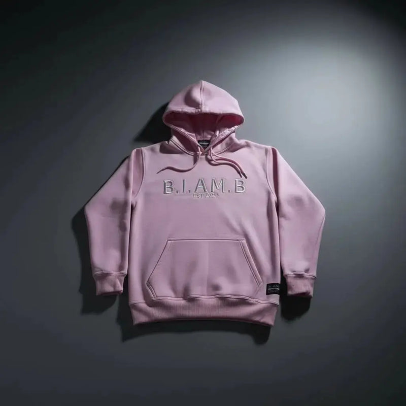 B.I.AM.B Satin - Lined Hoodie - Black - Owned Empowerment Streetwear - B.I.AM.B