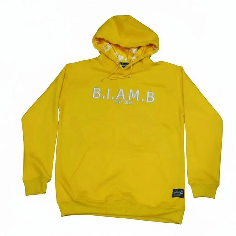 B.I.AM.B Satin - Lined Hoodie - Black - Owned Empowerment Streetwear - B.I.AM.B