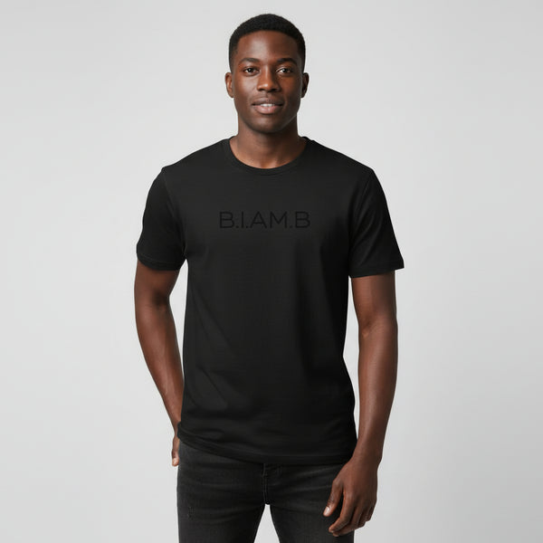 B.I.AM.B Unisex Eco T-Shirt | Sustainable Black - Owned Apparel - B.I.AM.B